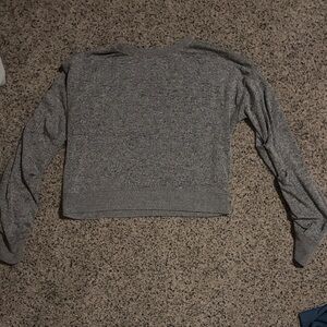 Gray Kids Top
